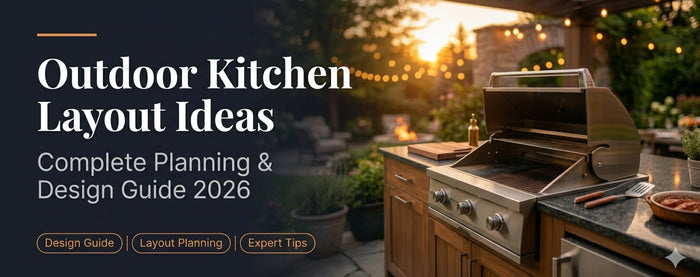 How to Design the Perfect Outdoor Kitchen Layout for Your Backyard
