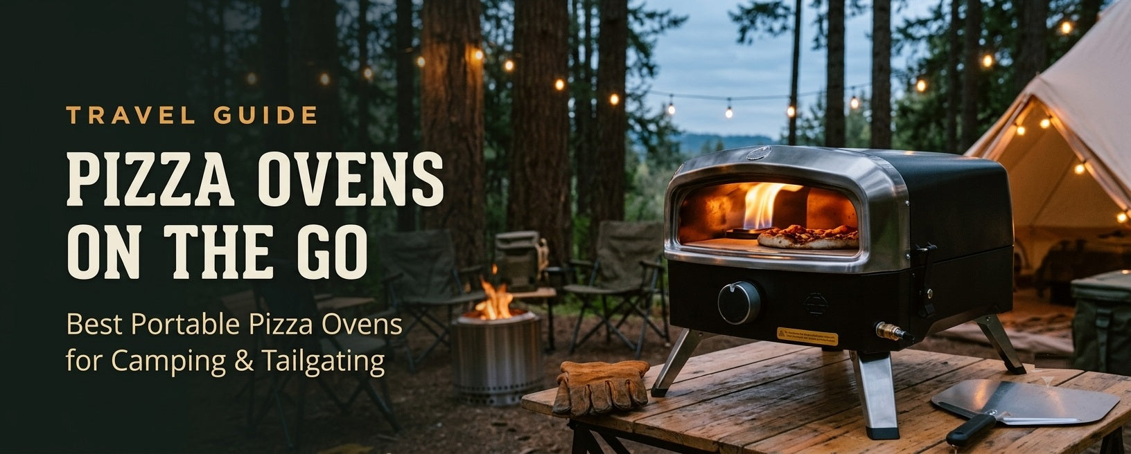 Portable Pizza Ovens for Camping & Tailgating