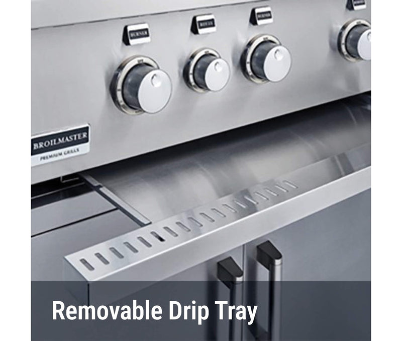 Broilmaster | B-Series Marine Grade 32-Inch Built-In Gas Grill 4-Burner