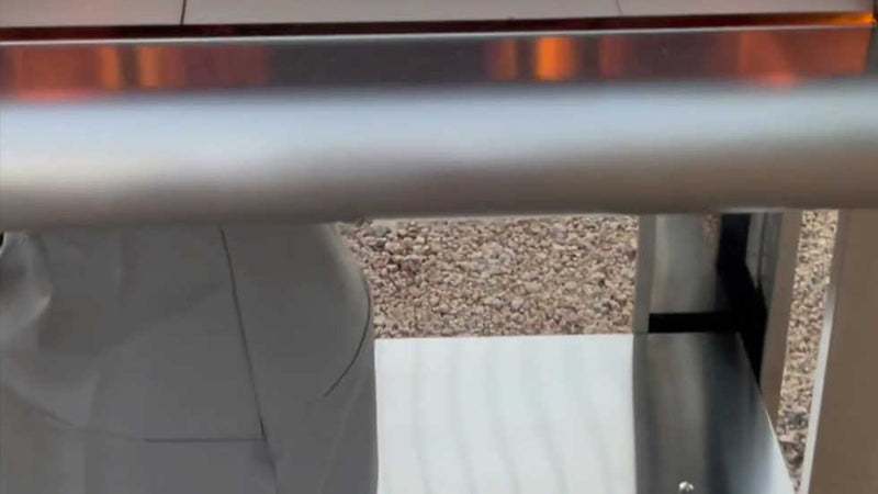 Kokomo Grills 32 Inch Dual Fuel Stainless Steel Pizza Oven