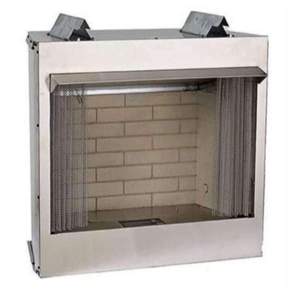 Firebox 250 Inner Rear Ss Premium Outdoor Firebox 36