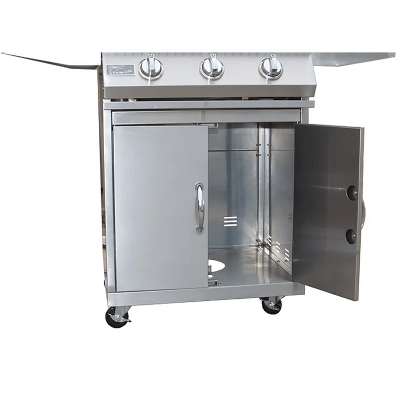 Kokomo Grills 4 Burner Stainless Steel Grill Cart
